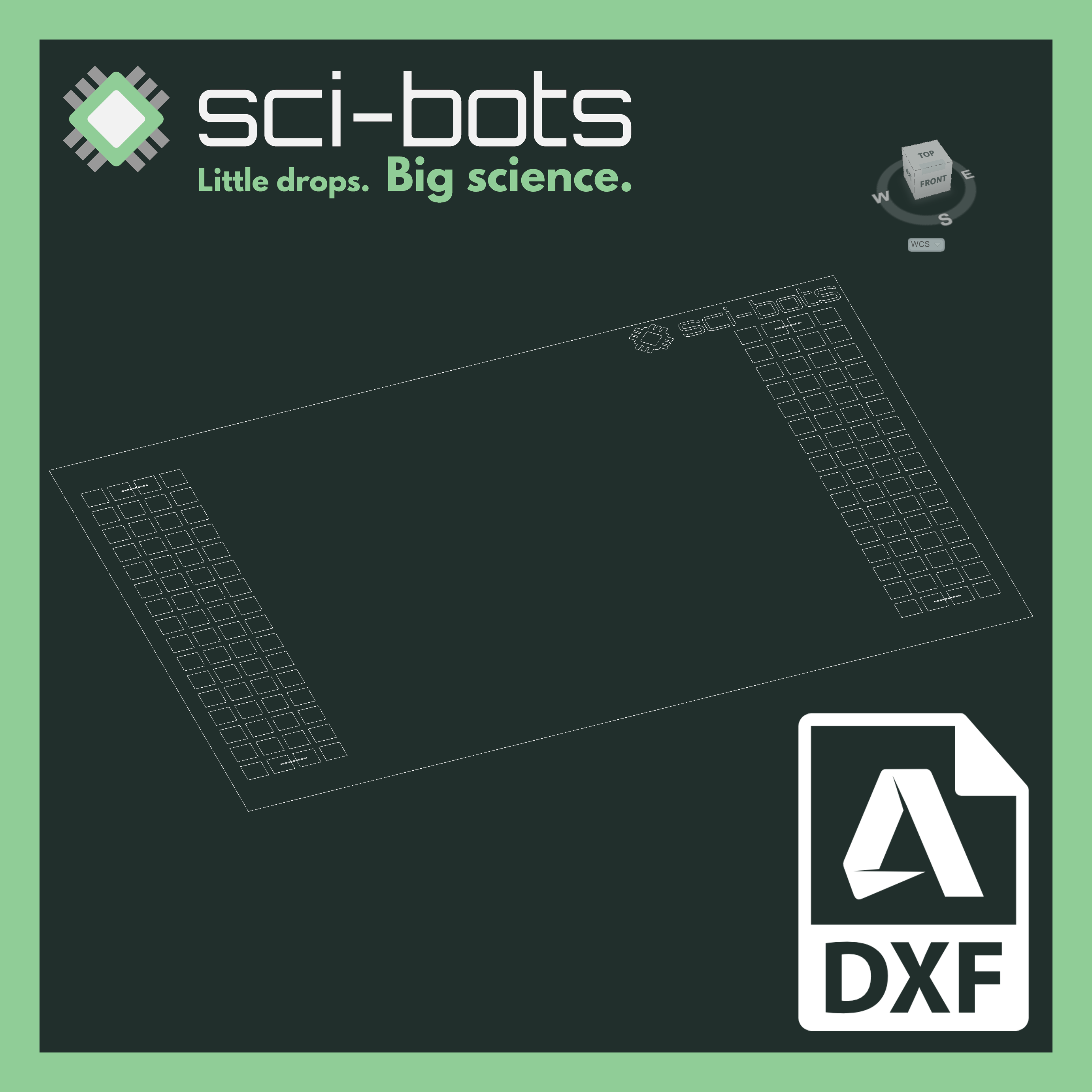 DropBot Chip Template for Custom Design