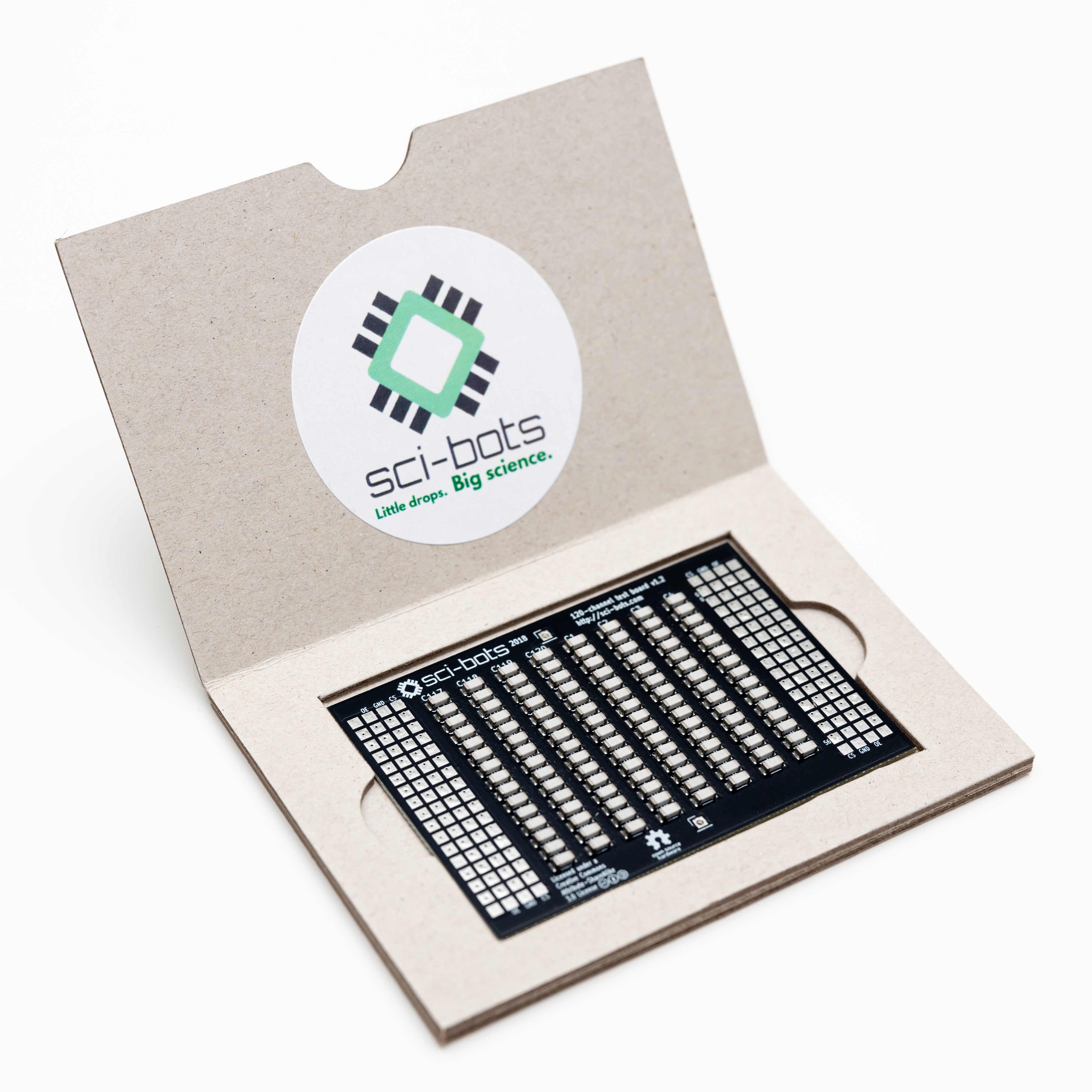 Testing Board Box DropBot Test Board – Sci-Bots Inc.